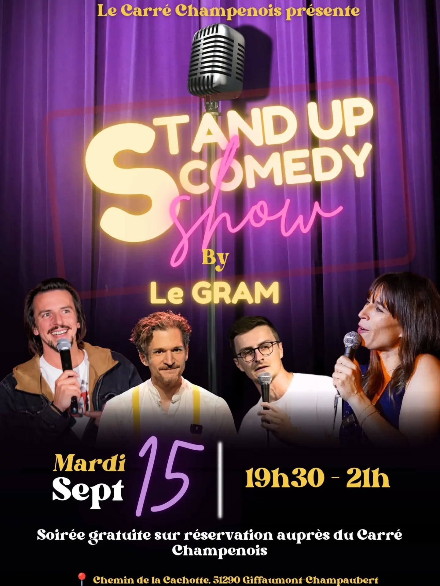 Stand up Comedy Show by Le GRAM