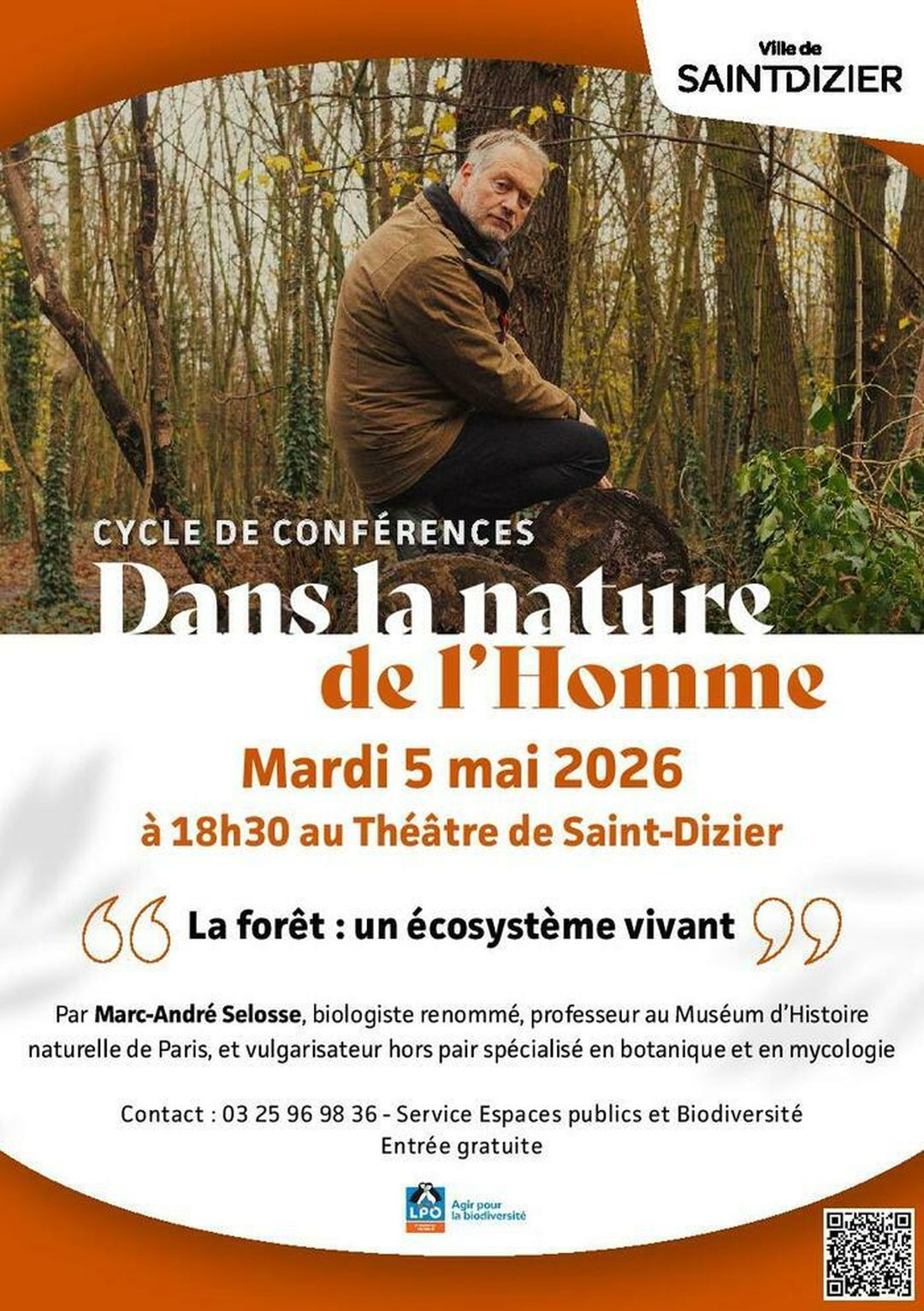 Conférence "La forêt: un écosystème vivant!