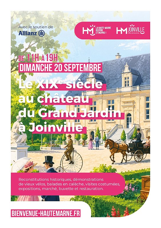 Le XIXe au château du Grand Jardin de Joinville