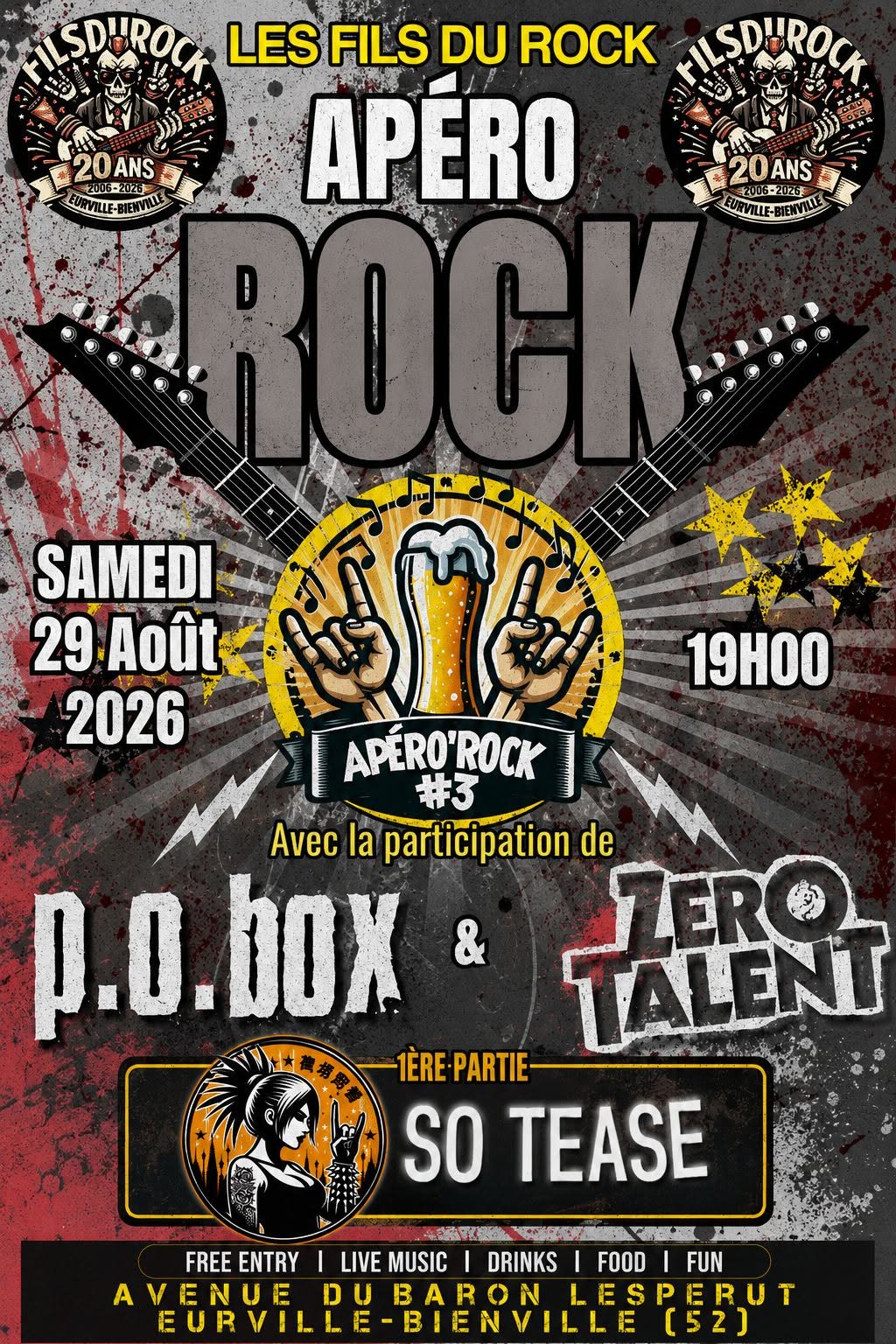 Apéro rock - Les fils du rock