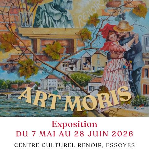 Affiche Art Moris 07052026 au 28062026 Essoyes