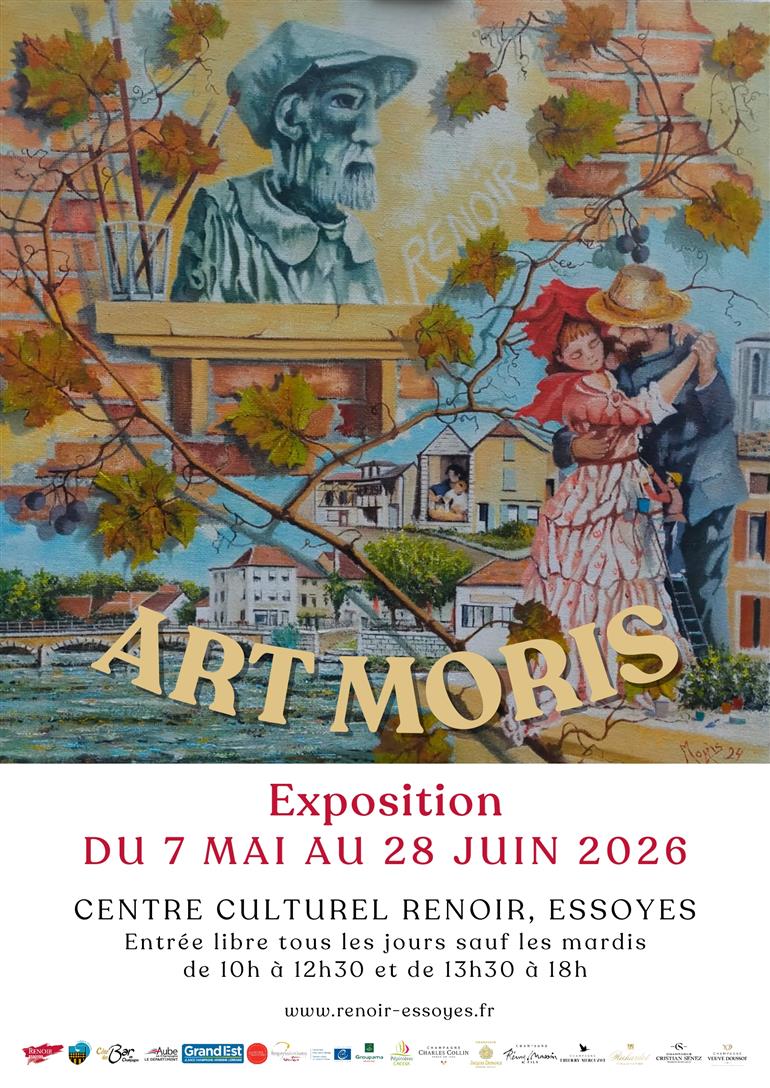 Affiche Art Moris 07052026 au 28062026 Essoyes