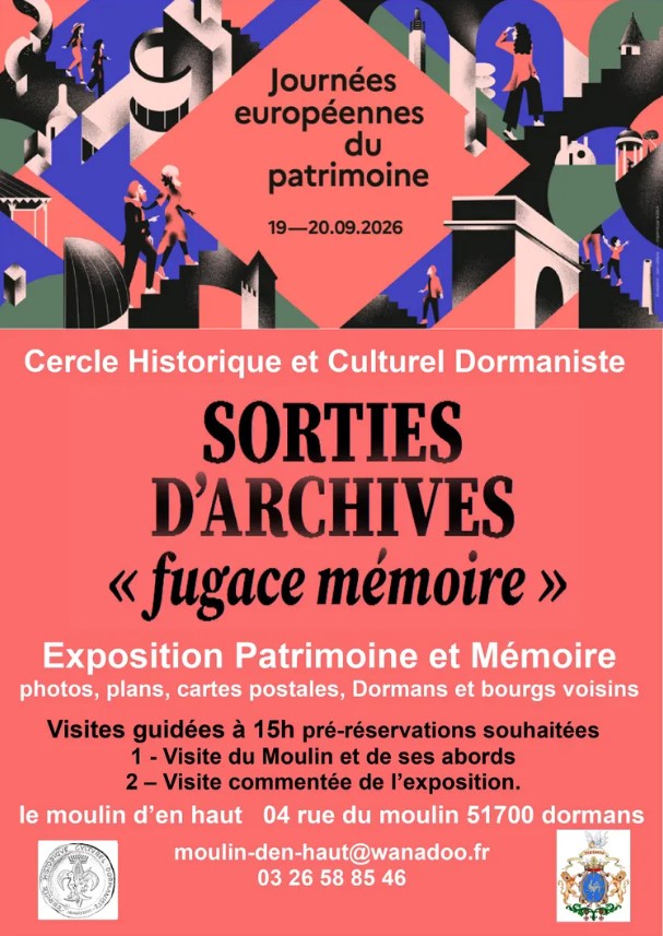 Affiche JEP moulin d'en haut