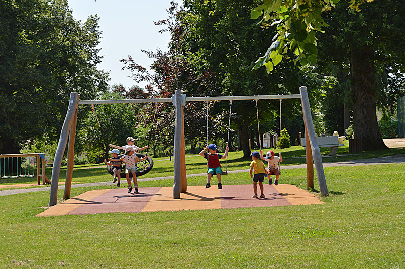 Aire du parc du château de Corgirnon