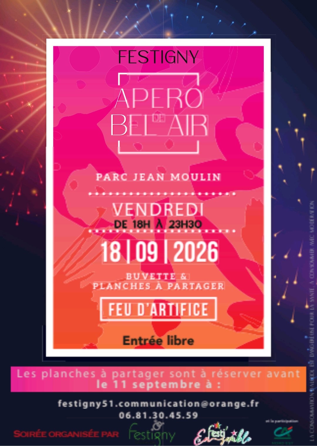 Apéro Belair - Festigny
