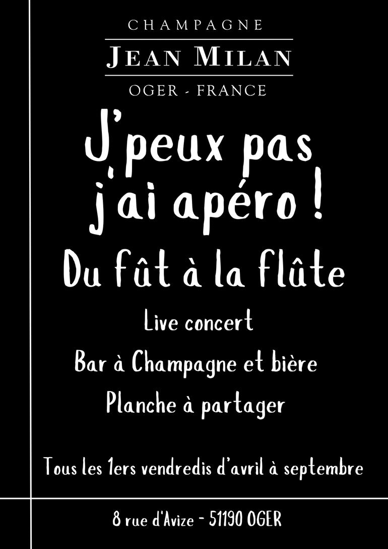 Apéro Chp Jean Milan Oger