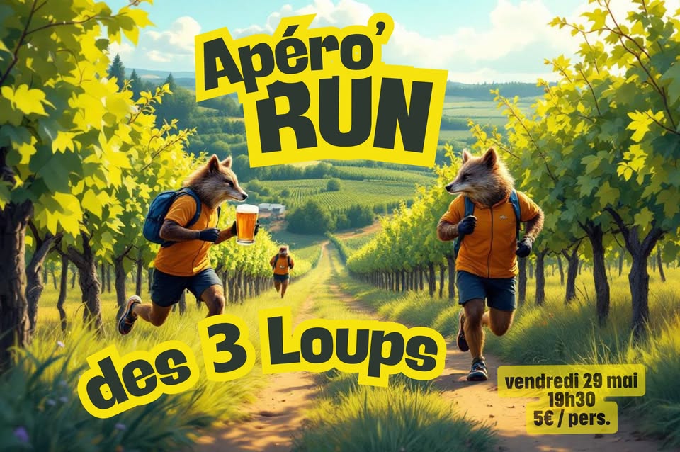 Apéro Run - Les 3 Loups