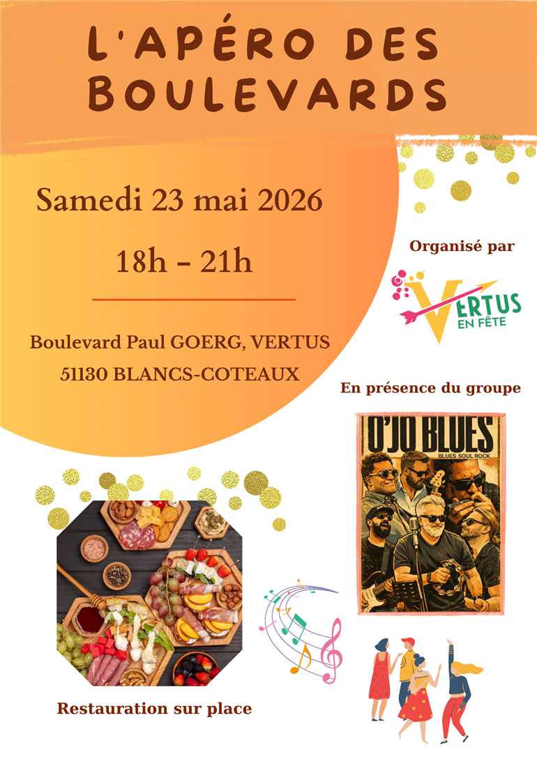 L'apéro des boulevards Vertus
