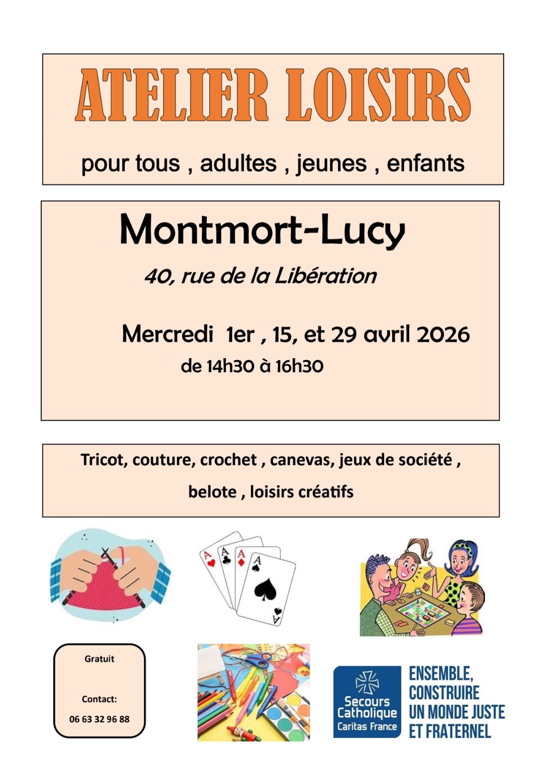 Atelier Loisirs - Montmort-Lucy