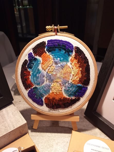 Vignobles en Scène : Initiez-vous à la broderie d'art avec Stéphanie Bena