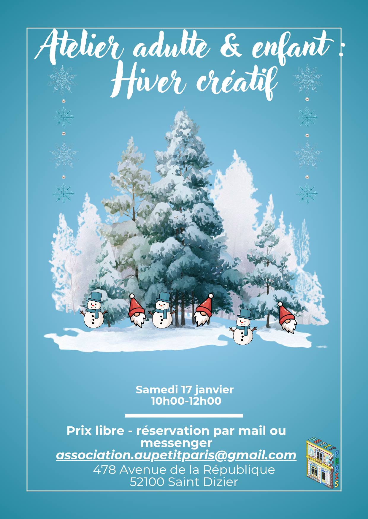 Atelier "Hiver créatif"