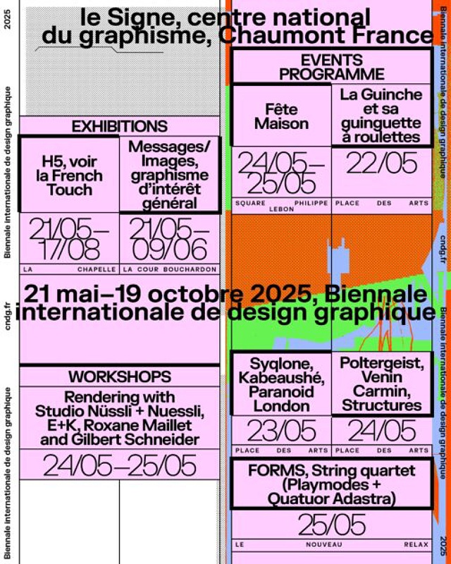BIENNALE INTERNATIONALE DE DESIGN GRAPHIQUE