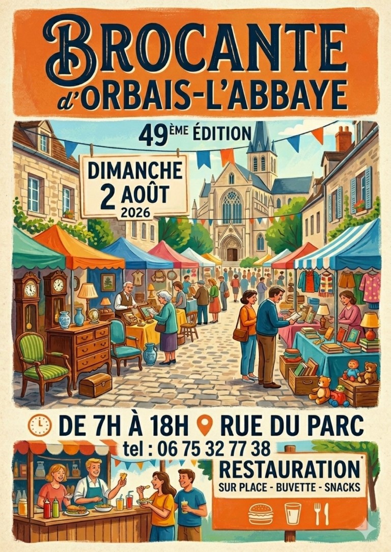 Brocante - Orbais L'Abbaye