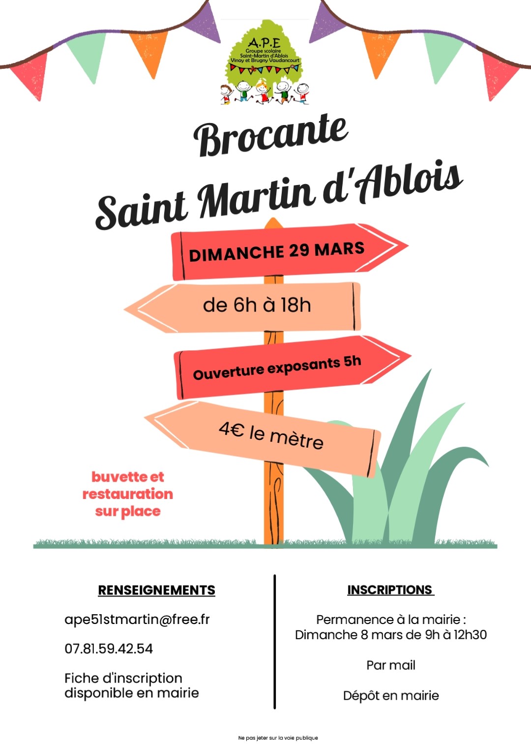 Brocante - St Martin-d'Ablois