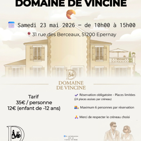 Brunch Domaine de Vincine mai 2026