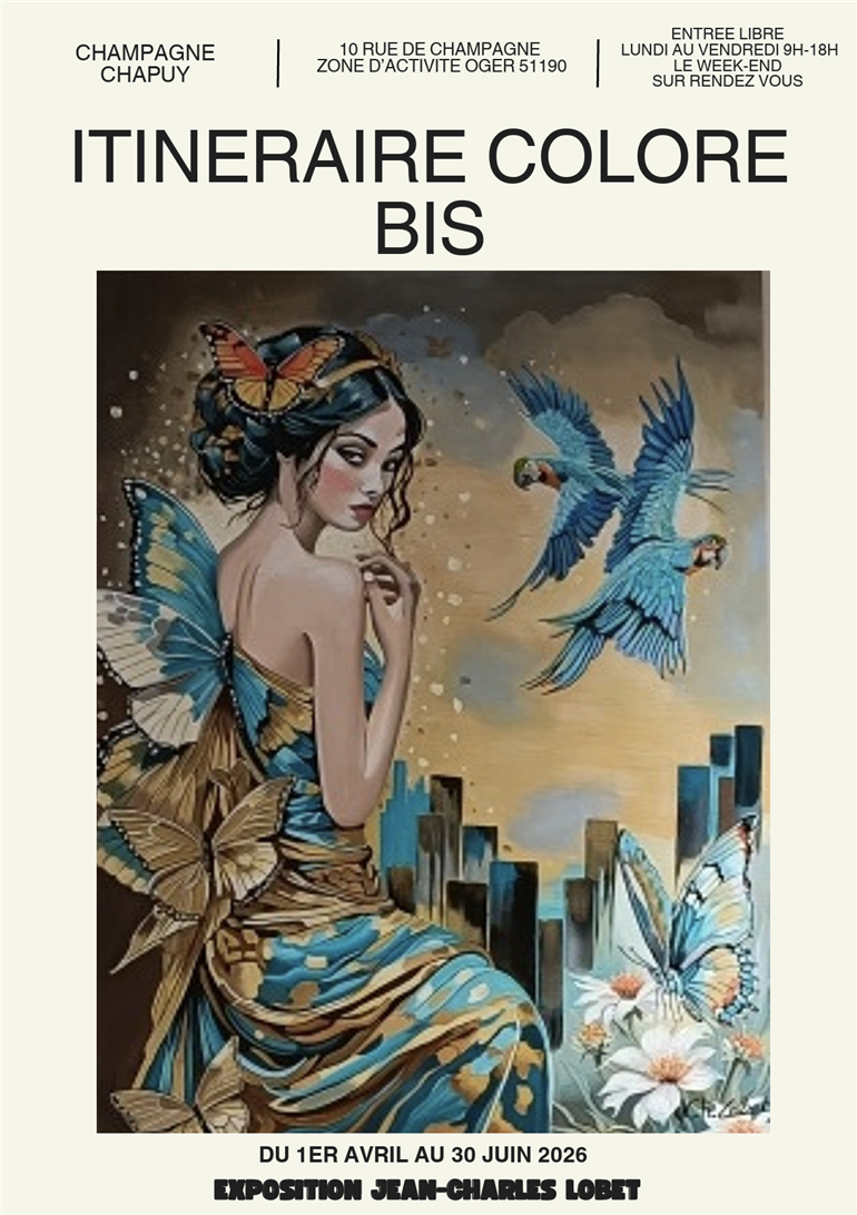 EXPOSITION "ITINERAIRE COLORE BIS"