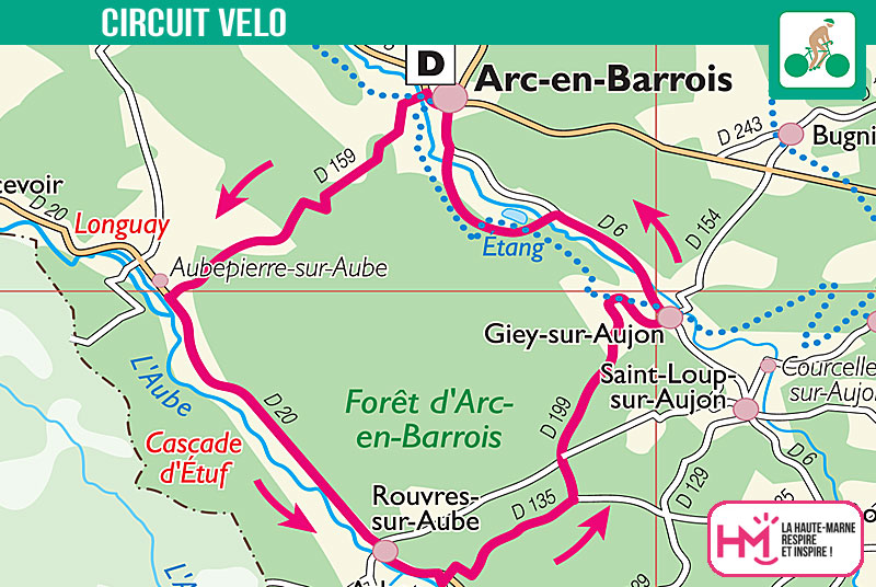 Autour de la forêt d'Arc