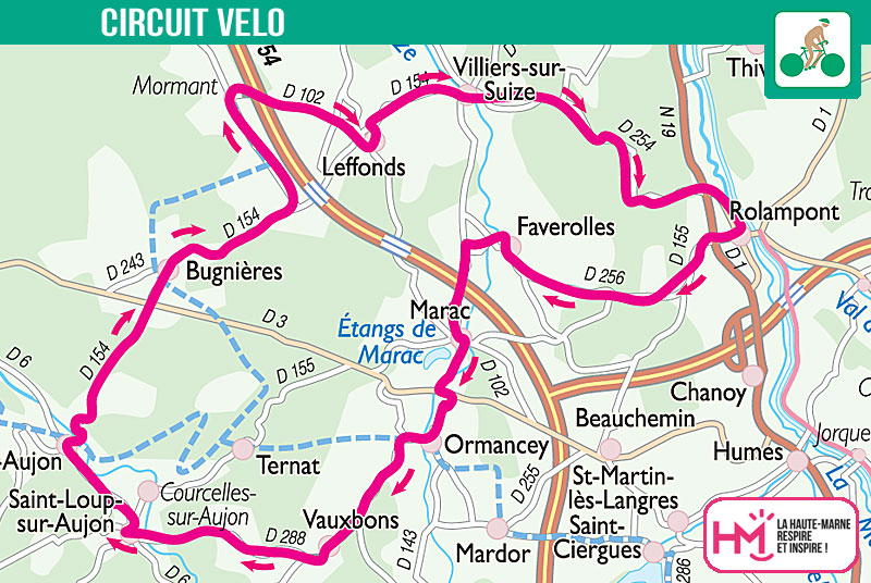 De la Suize à l'Aujon