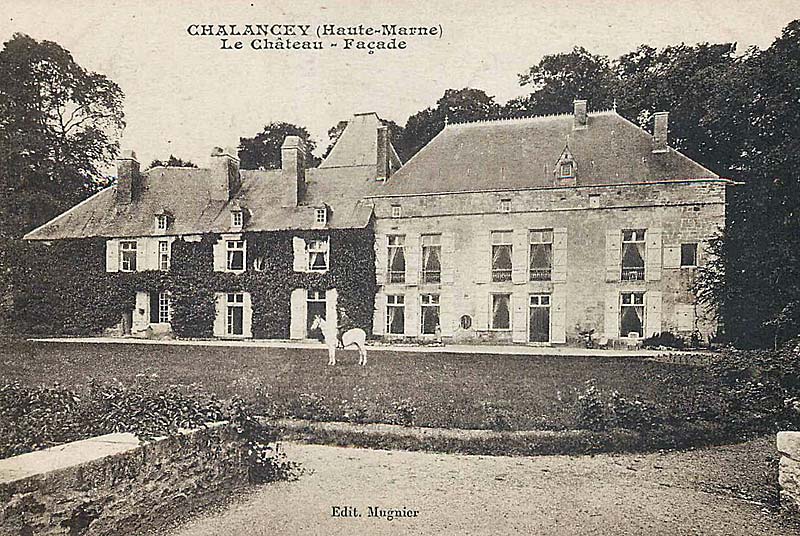 CHATEAU DE CHALANCEY