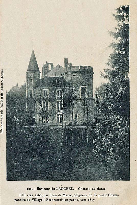 CHATEAU CHAMPENOIS DE MARAC, Marac