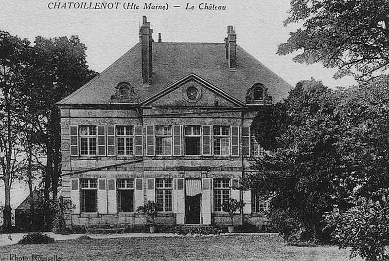 CHATEAU XVIIIe SIECLE DE CHATOILLENOT, Le Val-d'Esnoms