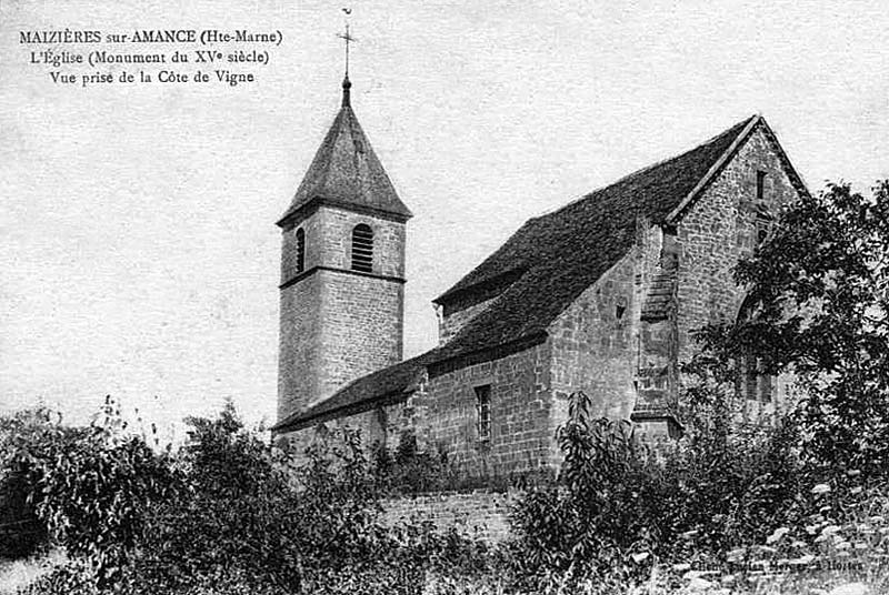 EGLISE SAINT-CLEMENT DE MAIZIERES-SUR-AMANCE, Maizières-sur-Amance