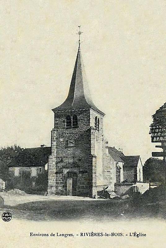 EGLISE DE LA NATIVITE-DE-LA-VIERGE DE RIVIERES-LE-BOIS