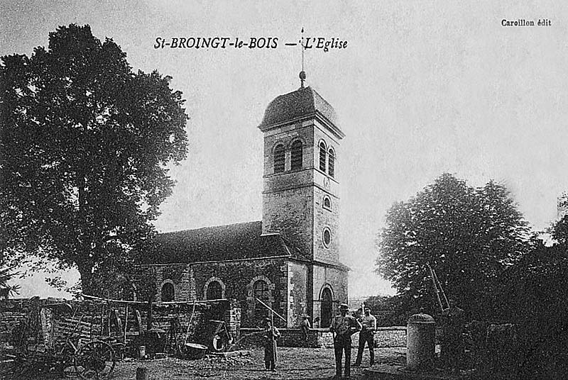 EGLISE SAINT-BENIGNE DE SAINT-BROINGT-LE-BOIS