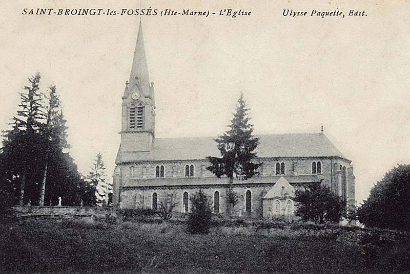 EGLISE SAINT-BENIGNE DE SAINT-BROINGT-LES-FOSSES