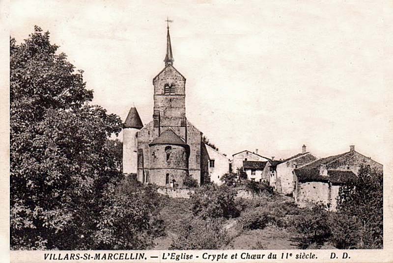 Eglise Saint-Marcellin de Villars-Saint-Marcellin, Bourbonne-les-Bains - photo 2