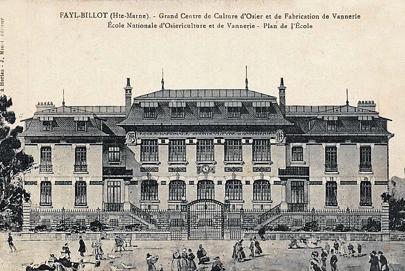 ECOLE NATIONALE D’OSIERICULTURE ET DE VANNERIE, COTÉ PATRIMOINE, Fayl-Billot