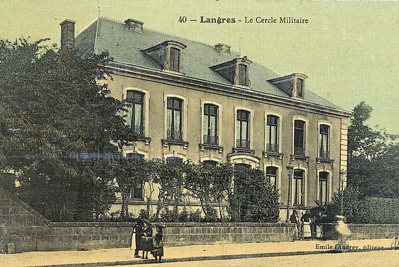 ANCIEN MESSE DES OFFICIERS - CERCLE MILITAIRE