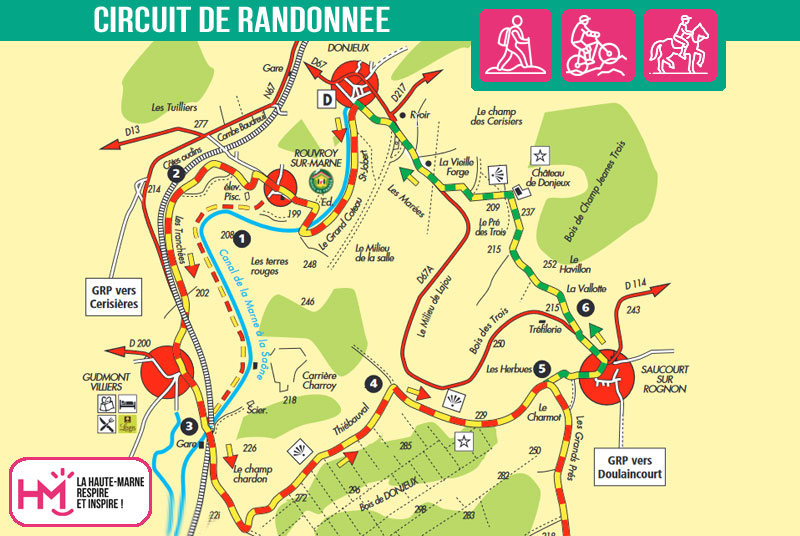 Le château de Donjeux - PR N°38