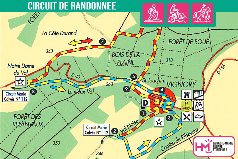 Le château de Vignory - PR N°109