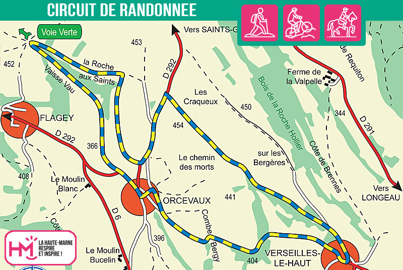 Les coteaux du Plateau de Langres - PR N°60