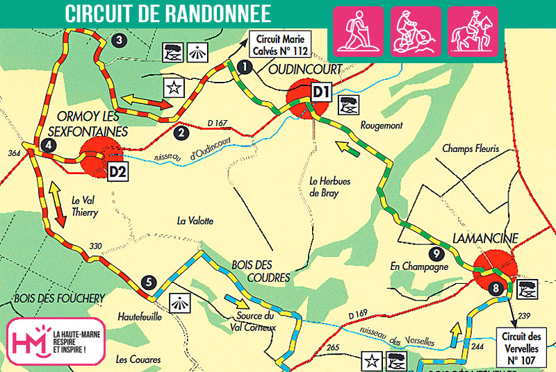 Les trois tilleuls - PR N°111