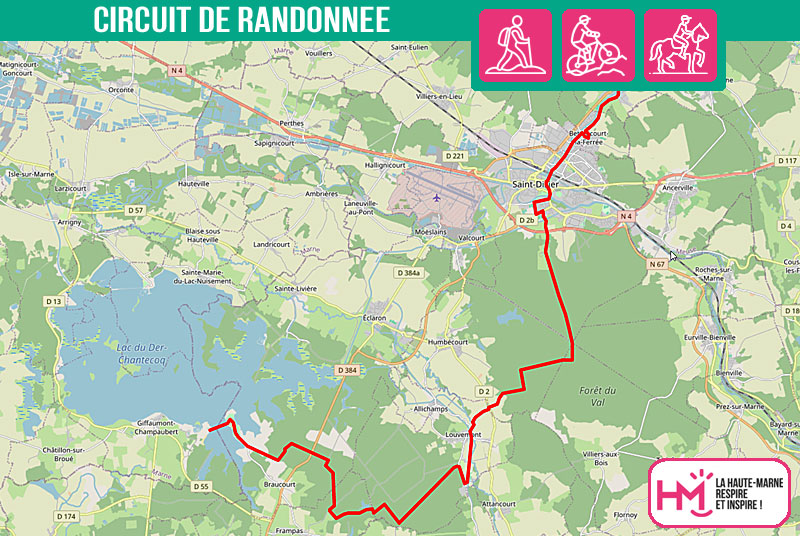 Le chemin de grande randonnée - GR14B®