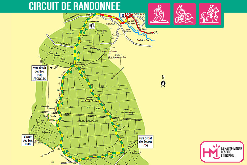 Les grandes combes - PR N°52