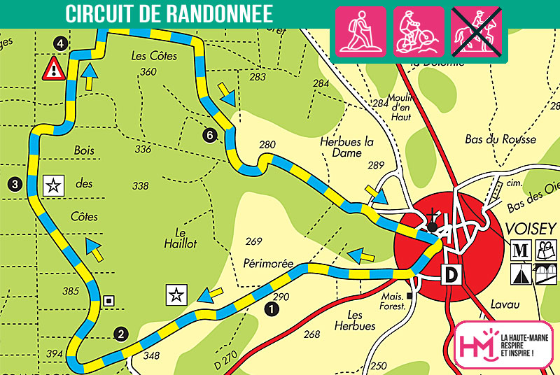 Le bois des Cotes - PR N°63