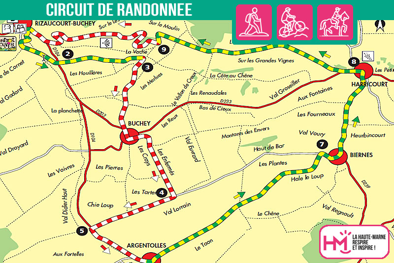 Les coteaux de Champagne - PR N°14
