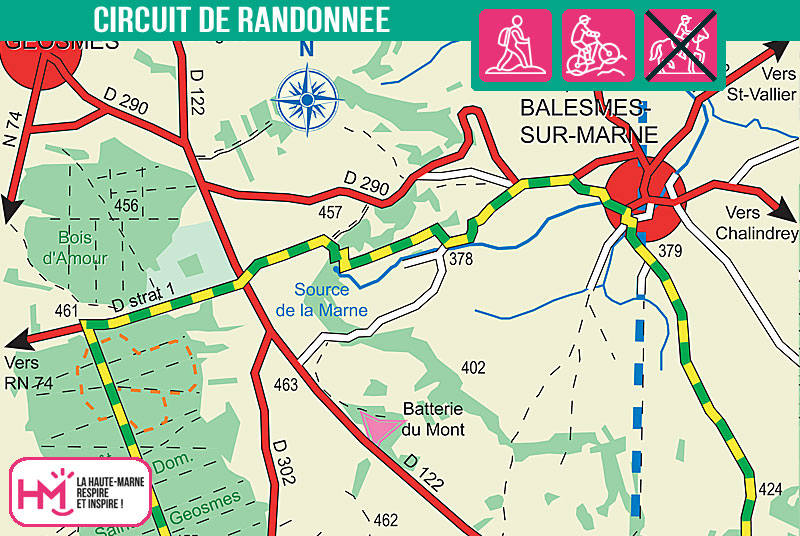 La source de la Marne - PR N°15