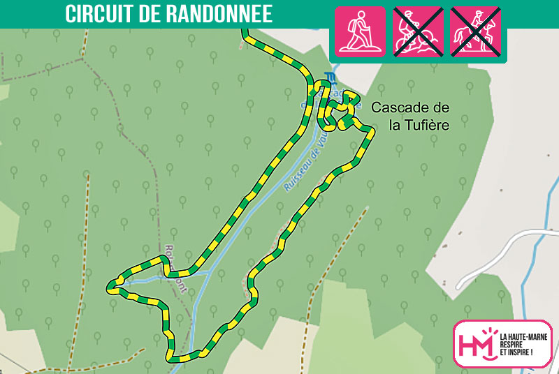 Tour du marais de la tufière de Rolampont - PR N°61