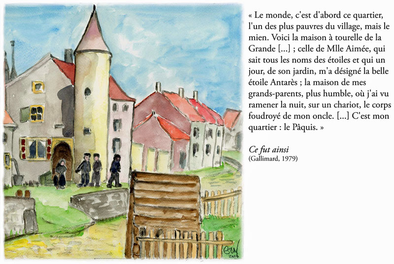 Sur les pas de Marcel Arland à Varennes-sur-Amance