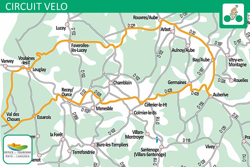 D'Auberive au Val-des-Choues