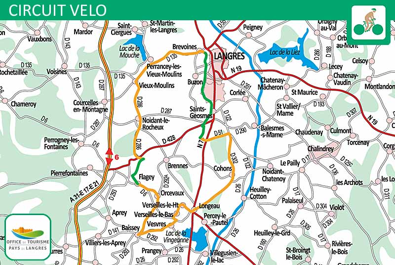 Voie Verte - Boucle N° 1 - 2 - 3 et 4