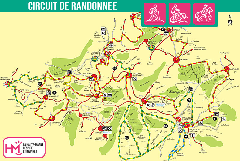 GR de Pays Marne et Rognon - N°3