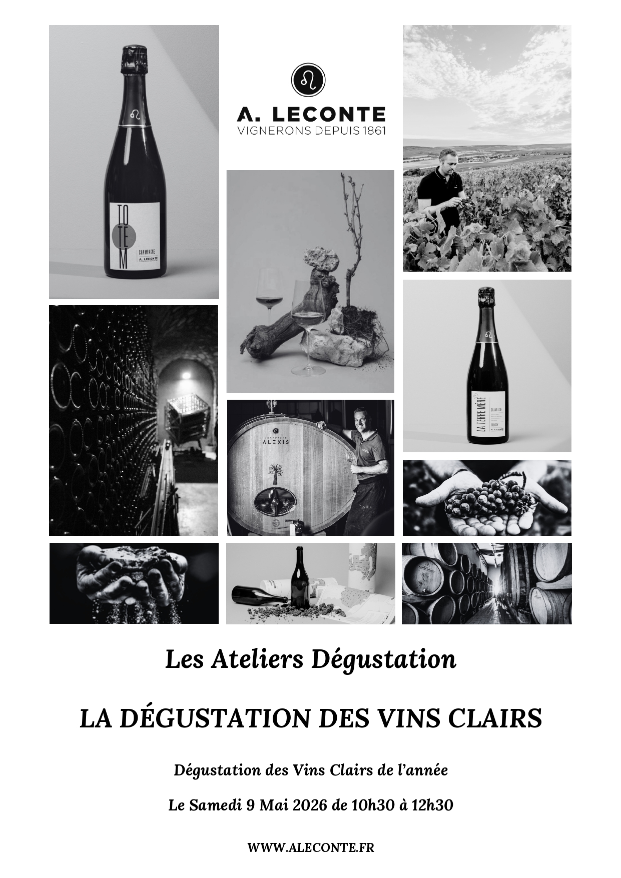 Champagne A. Leconte - Les Vins Clairs Troissy