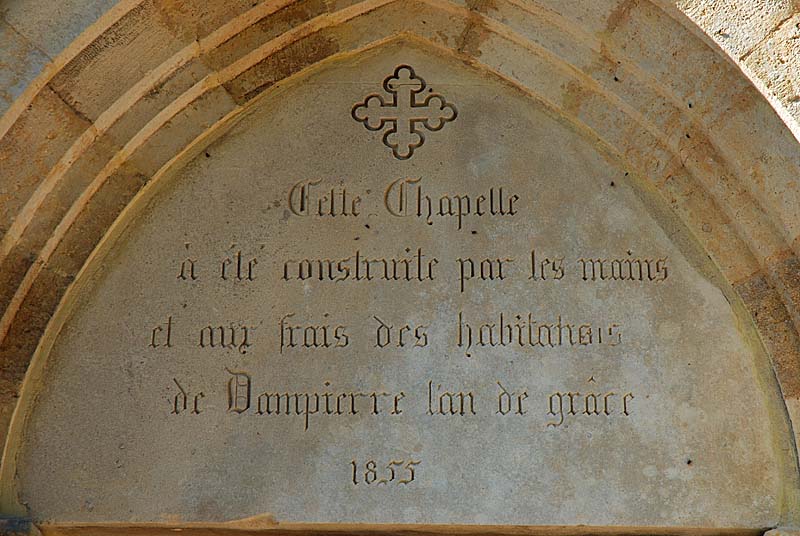 CHAPELLE SAINT-PIERRE-SAINT-PAUL DE DAMPIERRE, Dampierre - photo 3