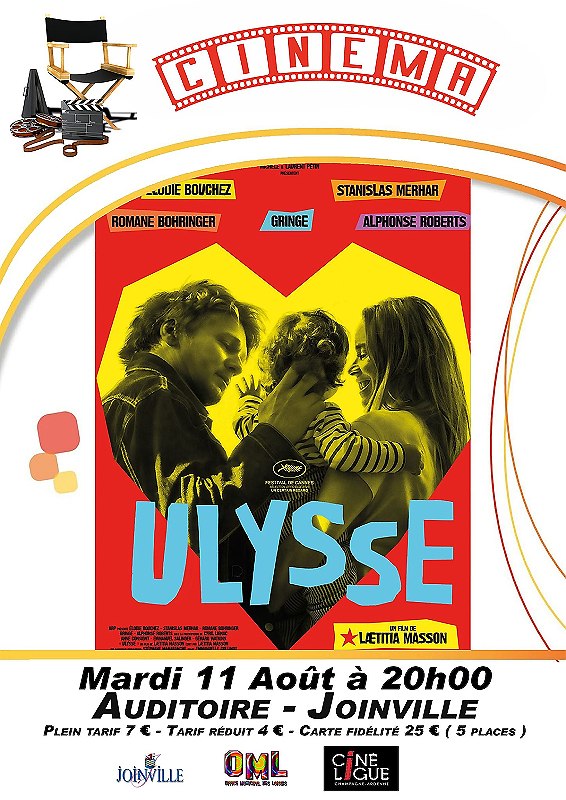 Séance de cinéma à l'Auditoire de Joinville : "Ulysse"