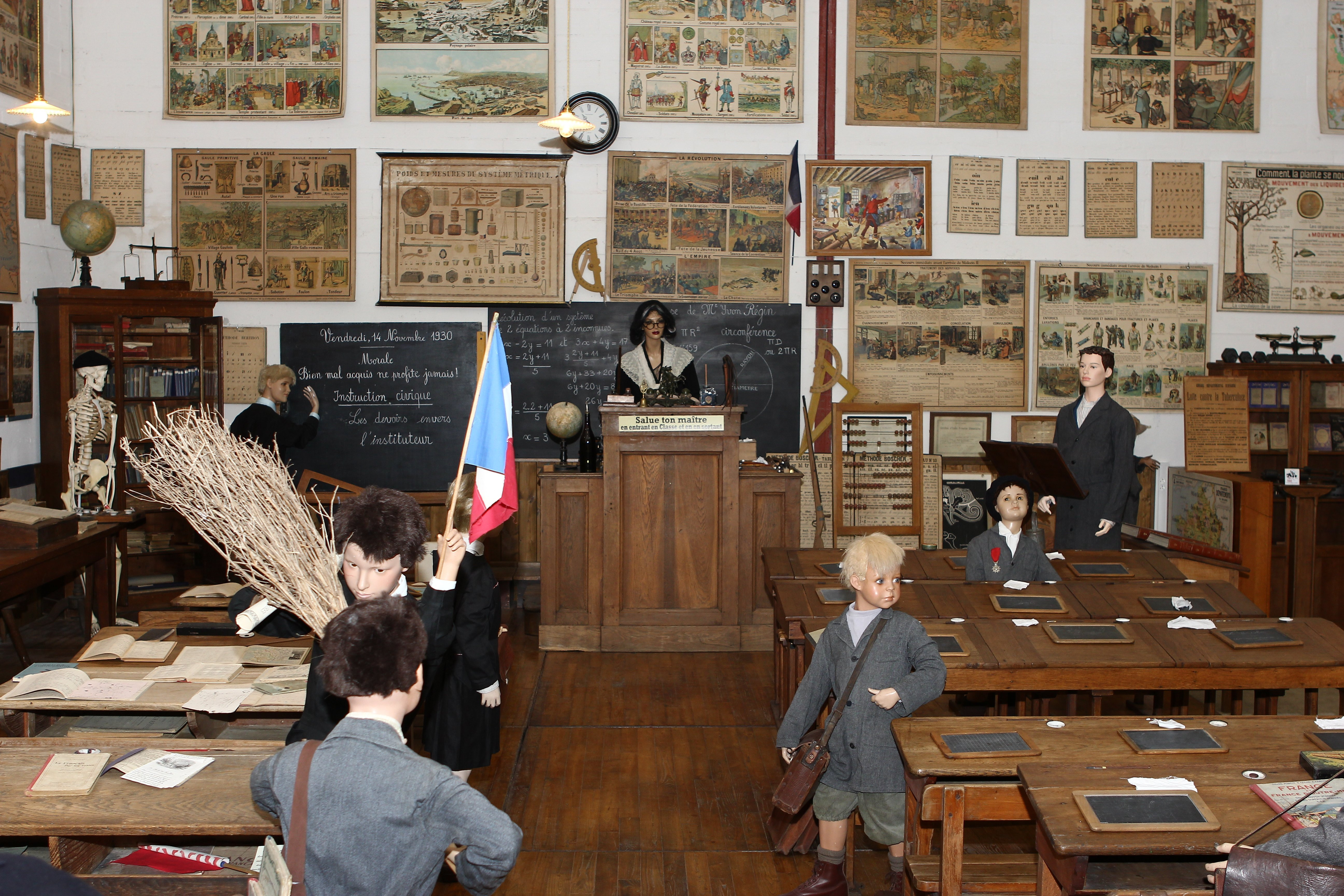 Visite du Musée de l'Ecole d'Autrefois